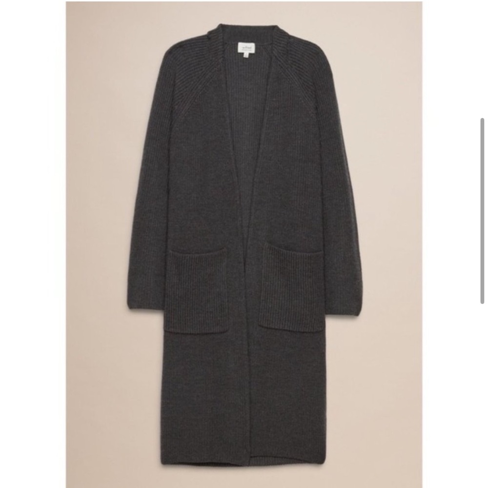 🆕Wilfred Vartan wool knit cardigan sweater duster